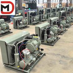 Semi Hermetic Compressor Condensing Unit / Cold Room Refrigeration Units OEM