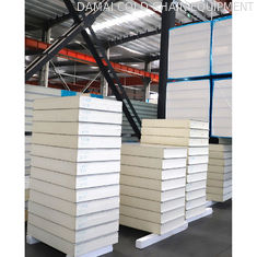 PU Foam Cool Room Sandwich Panel 50mm -200mm  For Wall  / Floor / Ceiling