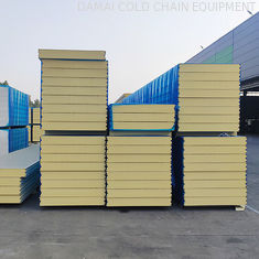 50mm-250mm PU Sandwich Wall Panel For Clean Room / Cold Room
