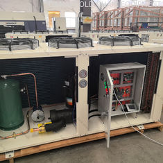 Industrial Fin And Tube Type Condenser Aluminum Material 1 Year Warranty