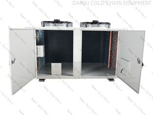 Copper Tube Air Cooler Condenser Corrosion Resistant With 0.3mm - 1.2mm Tube