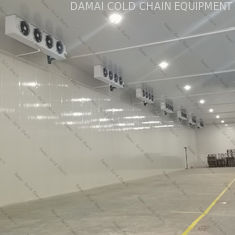 PU Sandwich Cold Storage Room With Air Cooled Condenser / Plate Cooler Evaporator