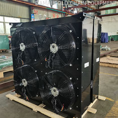 Pressure Drop Optimized Air Condenser Cooler / H Type Air Cooled Condenser with Louvered Fins
