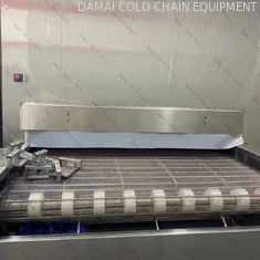 Versatile IQF Tunnel Freezer 1000kg/h With Direct Expansion Cooling System