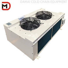 High Heat Transfer Efficiency Cold Room Evaporators Steel Plate With Double Outlet