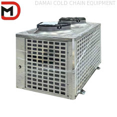 Rotor Inverter Compressor and CAREL Controller Condensing Unit for Cooling Capacity