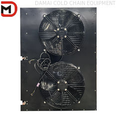 2-6 Fans H Type Air Cooled Condenser for Refrigeration Industry walk in freezer room