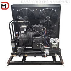 Silent Microprocessor Controller Horizontal Condensing Unit With 60Hz Fan / Compressor Frequency