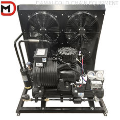 Energy-saving Semi Hermetic Piston Condensing Unit with CAREL Controller and Air-cooled Condenser