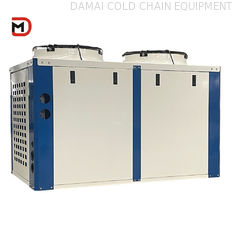 2-6 Fans Air Cooler Condenser for Blast Freezer Air Cooling Efficiency U type unit