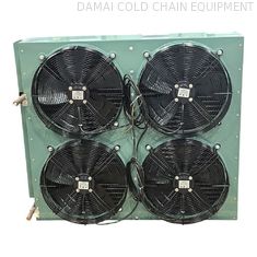 Power Consumption Wall Mounted Air Cooler Condenser with Pressure Drop Based on Fin and Tube Type