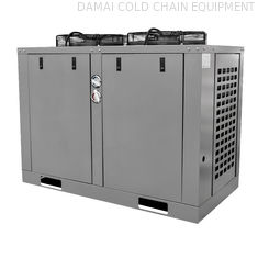 R-507A Refrigerant Type Commercial Refrigeration Condensing Unit with Galvanized Steel Cabinet Material