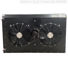 High-Efficiency Air-Cooled Condenser for Industrial Refrigeration Systems with H-Type Coil Design