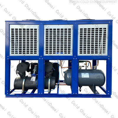 Custom Industrial Refrigeration Condensing Unit For Cold Storage Cooling System Air Cooling