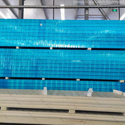 White Cold Room Panel Rock Wool Sandwich Exterior Wall Sandwich Panel