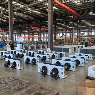 Aluminum / Painted Stampboard Cold Storage Evaporator In Refrigeration System