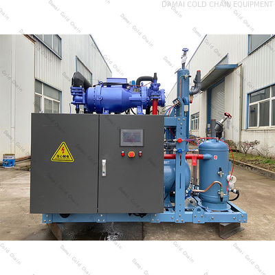 Horizontal Low Temperature Condensing Unit For Supermarket / Food Storage