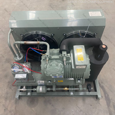 CAREL Controller DC Inverter Rooftop Condensing Unit For Cold Storage Refrigeration System