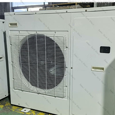 Food Storage Air Cooled Condenser Unit Semi Hermetic Piston Compressor Type