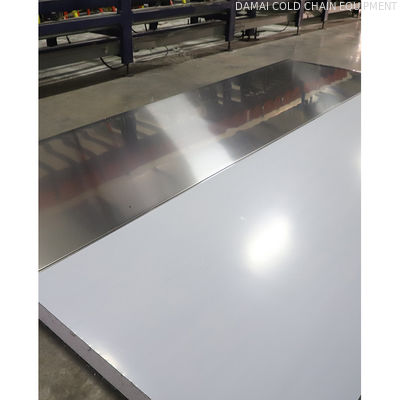 PU Foam Cool Room Sandwich Panel 50mm -200mm  For Wall  / Floor / Ceiling