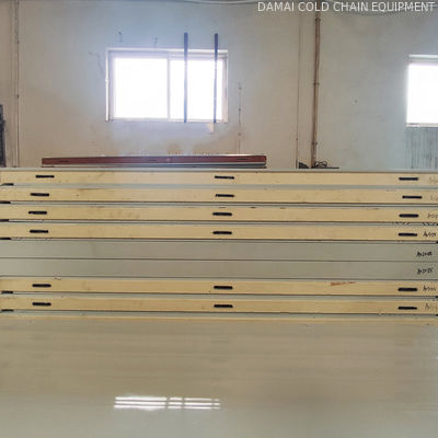 50mm-250mm PU Sandwich Wall Panel For Clean Room / Cold Room