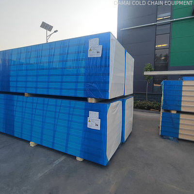 Industrial Cold Storage Insulated Panels Customized  Color Steel Cold Room PU Panel