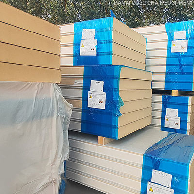 Industrial Cold Storage Insulated Panels Customized  Color Steel Cold Room PU Panel