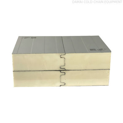 PU Foam 150mm Cold Storage Sandwich Panel For Fish Fruit Beef Fresh