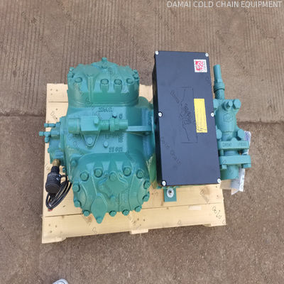 Portable Electric Air Cooler Compressor / Semi Hermetic Screw Compressor CSH Series