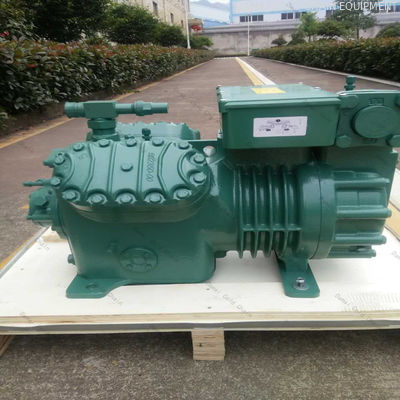 24 Hours Timer Semi Hermetic Screw Compressor Low Noise With R410A Refrigerant