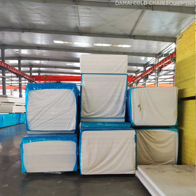 Prepainted Cold Room Panel 50mm-250mm PU Sandwich Panel Customized