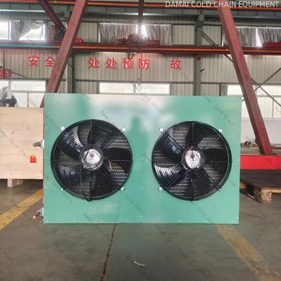 Fin And Tube Air Cooler Condenser With Copper / Aluminum / Stainless Steel