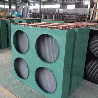 Refrigeration Parts Air Conditioner Condenser Fin And Tube Evaporator With Grooved Tube