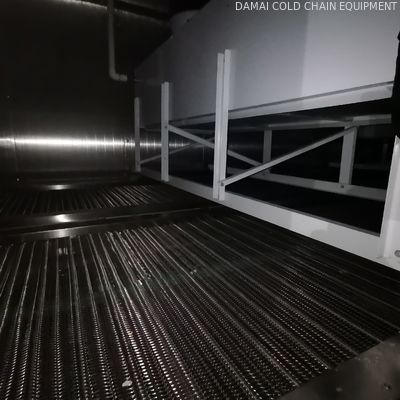 Refrigeration Equipment Quick Freezing Tunnel For Food Frozen Fish