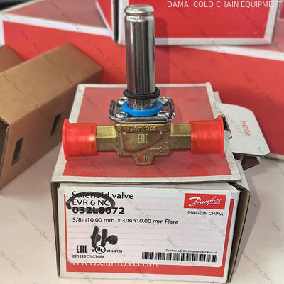 Freestanding Stainless Steel Danfoss Expansion Valve R134A Refrigerant
