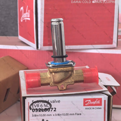 Freestanding Stainless Steel Danfoss Expansion Valve R134A Refrigerant
