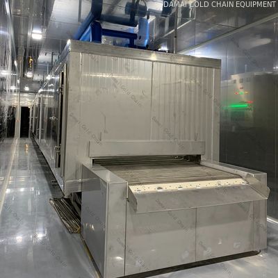 Continuous Quick Tunnel Freezer Split Type For -35°C Rapid Freezing