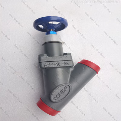 Commercial / Industrial Cast Iron Globe Valve Flanged Type For Refrigeration Unit