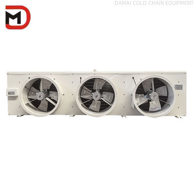 Not Easy To Scale Copper Fin Type Cold Room Evaporator Heat Exchanger With 1 To 4 Pcs Fans