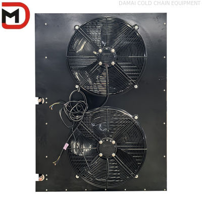 2-6 Fans H Type Air Cooled Condenser for Refrigeration Industry walk in freezer room
