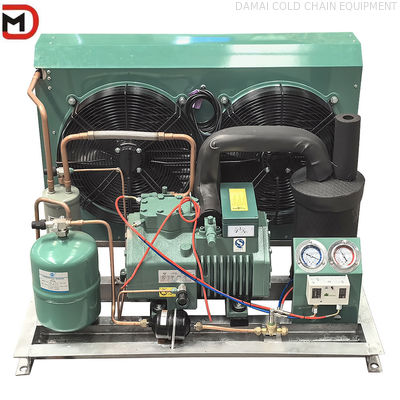 Microprocessor Controlled Condensing Unit with Semi Hermetic Piston Compressor and DC Power Type