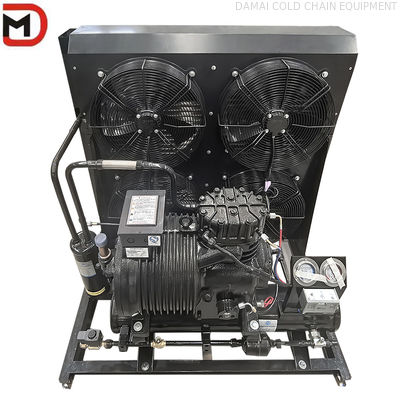 Microprocessor Controlled Condensing Unit with Highly Efficient Rotor Inverter Compressor for Supermarket