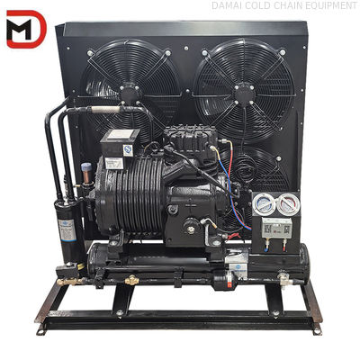 Silent Microprocessor Controller Horizontal Condensing Unit With 60Hz Fan / Compressor Frequency