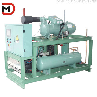 2000kg Product Weight Screw Parallel Unit Made Of Metal Material Walk In Cooler