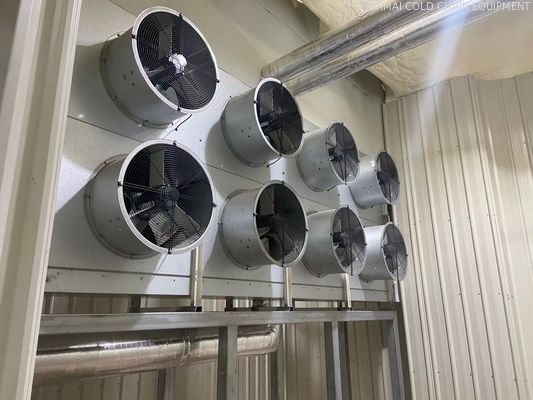 Steel Meat Cold Storage Room With Direct Expansion Cooling System Cold Room For Meat Storaage