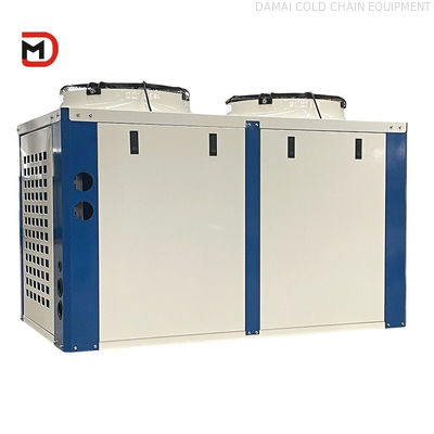 2-6 Fans Air Cooler Condenser for Blast Freezer Air Cooling Efficiency U type unit