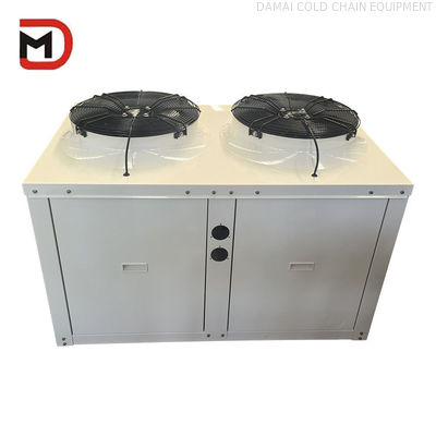 Industrial Grade Freezer Room Condensing Unit with Two Fans For Walk In Cooler