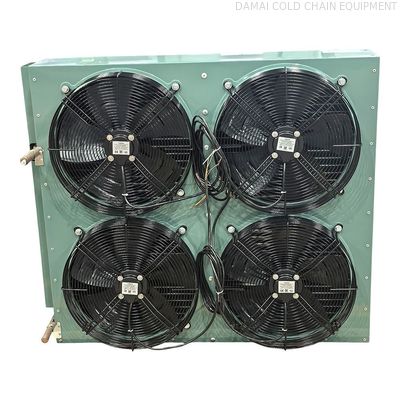 Power Consumption Wall Mounted Air Cooler Condenser with Pressure Drop Based on Fin and Tube Type