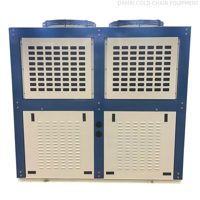 Energy-Saving Air Cooled Condenser with Louvered Fin Type and Power Consumption