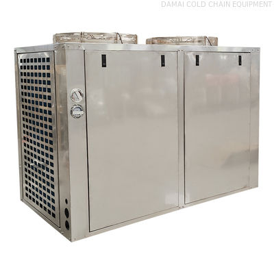 1/2 HP Fan Motor Single Speed Freezer Room Condensing Unit for Low Temperature Storage